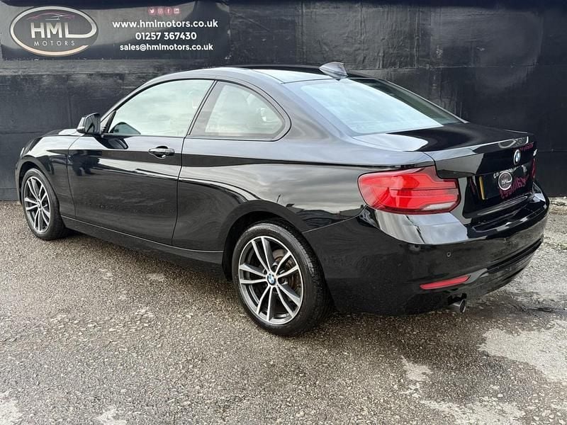 Used BMW 218 Sport Line 2018 Black Coupe