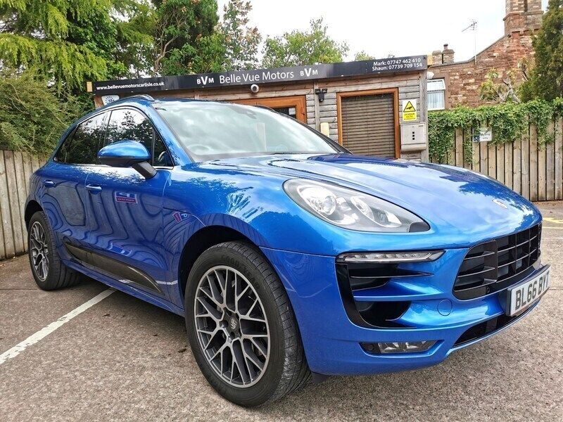 Blue Used 2016 Porsche Macan S SUV | £22,995 (A bit pricey) - Image 1/4