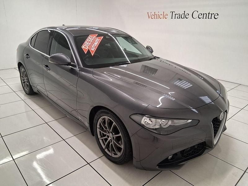 Grey Used 2017 Alfa Romeo Giulia Saloon Sedan | £9,999 (Good price) - Image 1/4