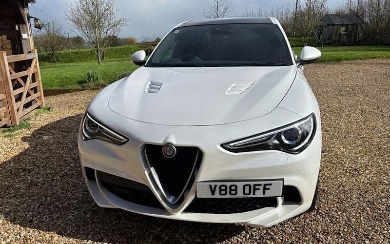 Used Alfa Romeo Stelvio Quadrifoglio 510 HP (375 kW) 2019 White SUV