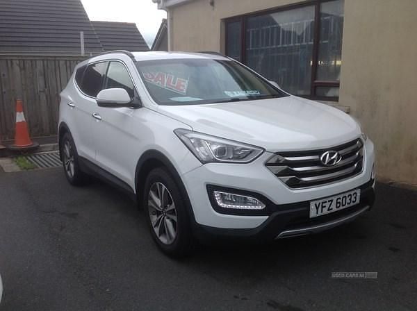 Used Hyundai Santa Fe Premium 194 HP (142 kW) 2015 White SUV