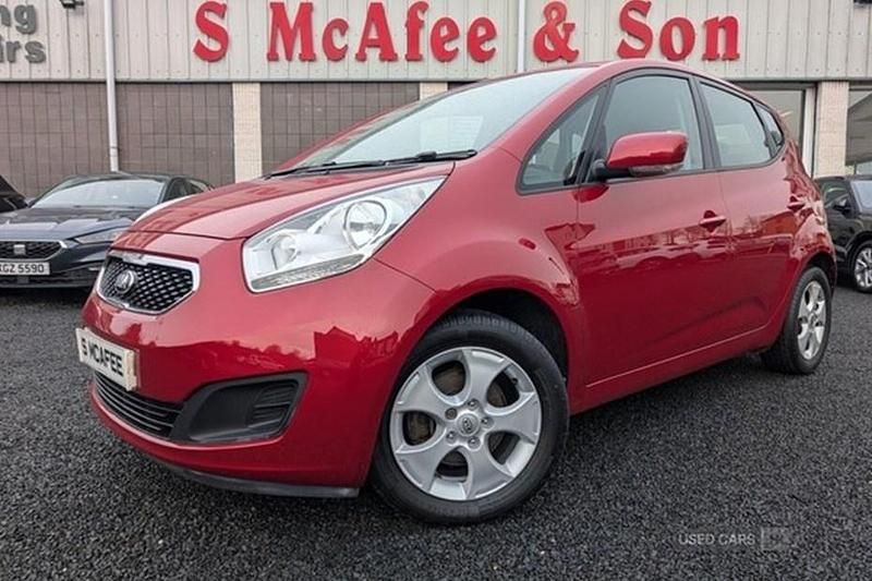 Red Used 2014 Kia Venga Hatchback | £5,400 (Expensive) - Image 1/1