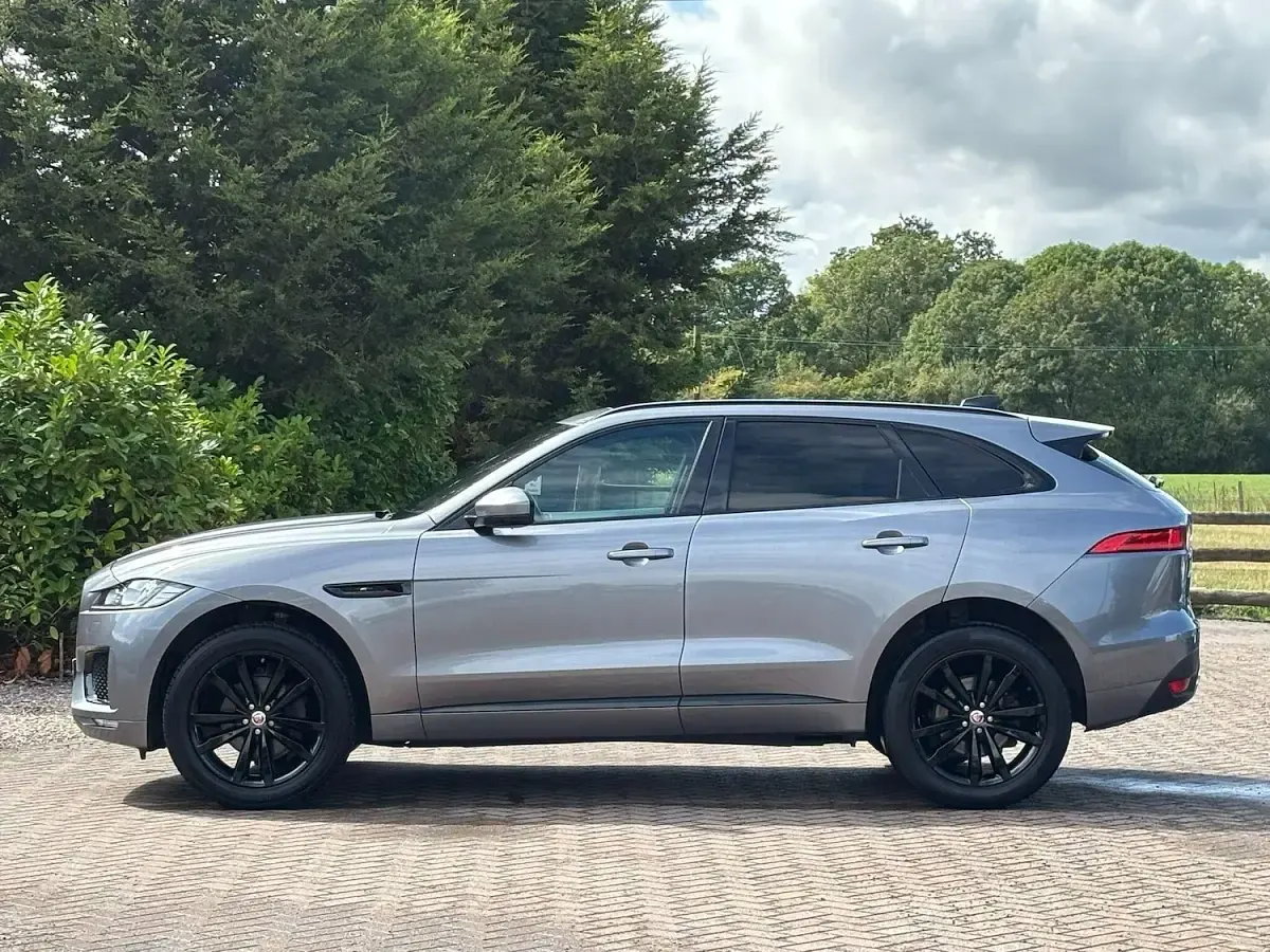 Used Jaguar F-Pace Chequered Flag 246 HP (180 kW) 2019 Grey SUV