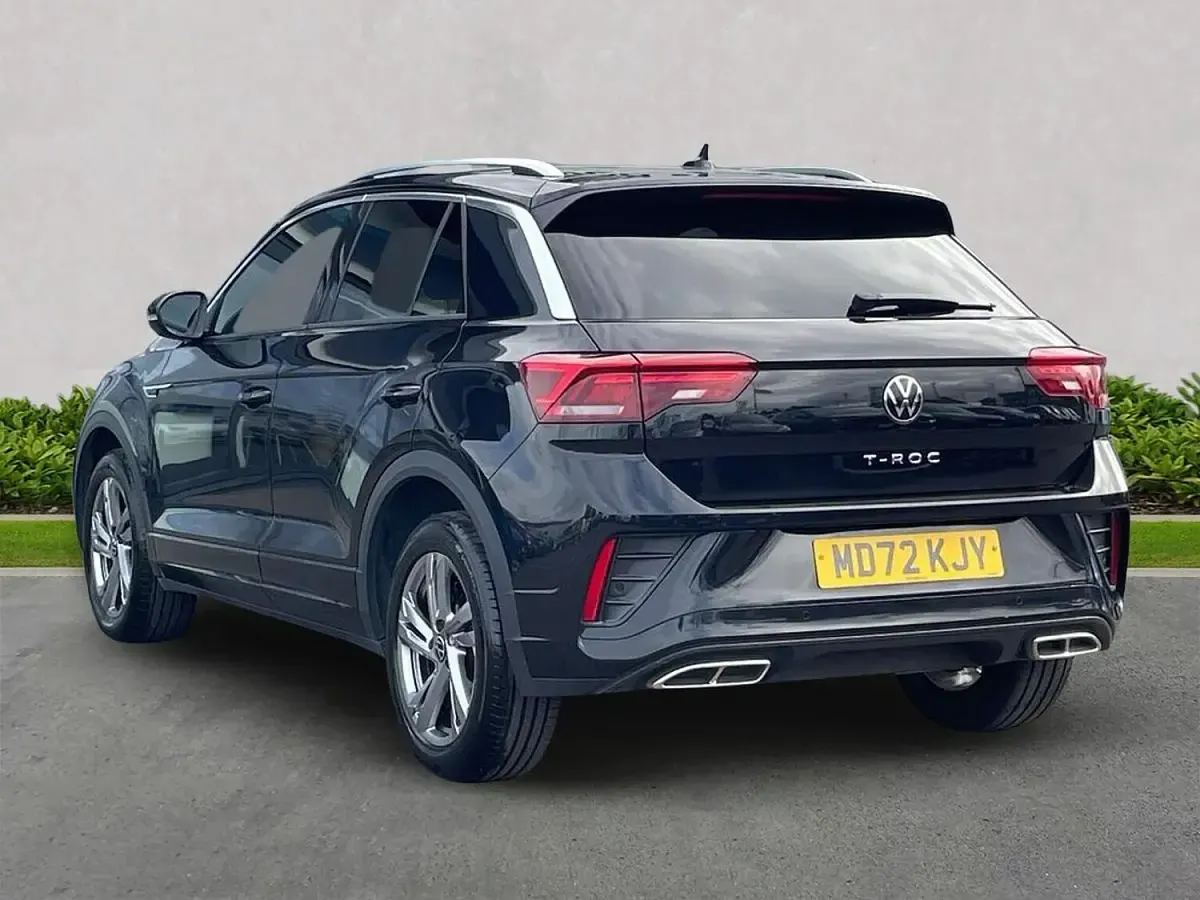 Used VW T-Roc R-line 150 HP (110 kW) 2022 Black SUV