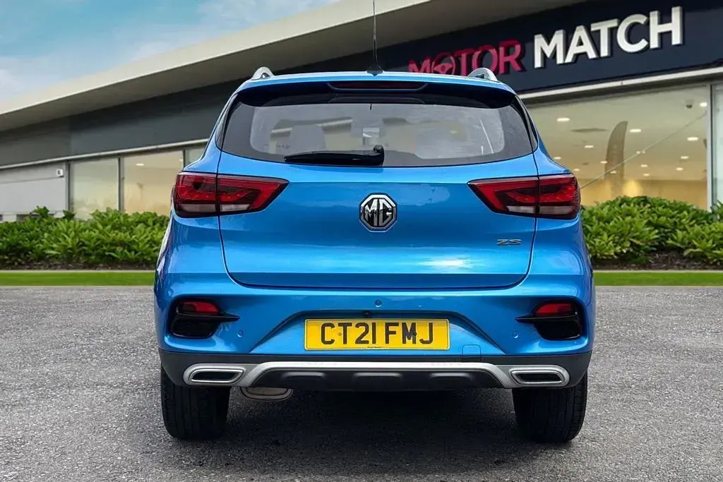 Used MG ZS Exclusive 111 HP (81 kW) 2021 Blue SUV
