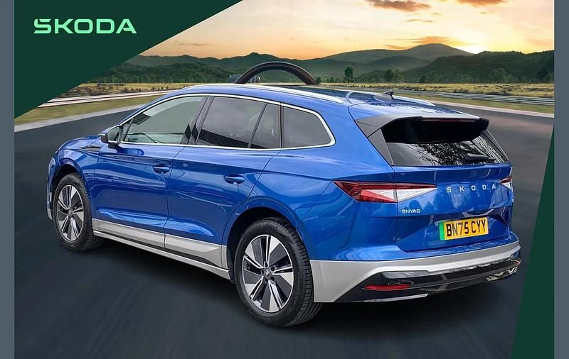 Used Skoda Enyaq iV 210 kW (286 HP) 2025 Blue SUV