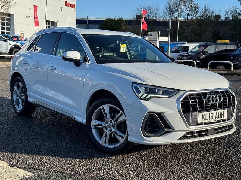 White Used 2019 Audi Q3 S-Line SUV | £18,949 (Good price) - Image 1/3