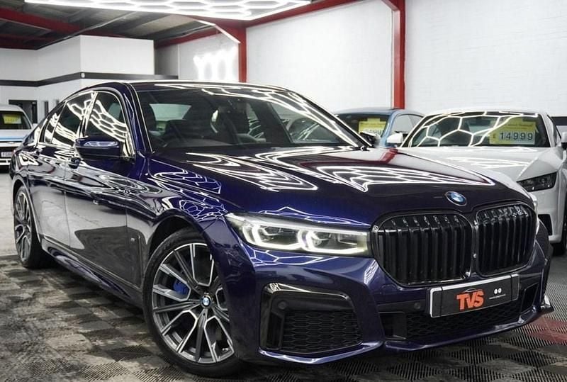 Blue Used 2019 BMW 740 M Sport Sedan | £27,499 (Expensive) - Image 1/4