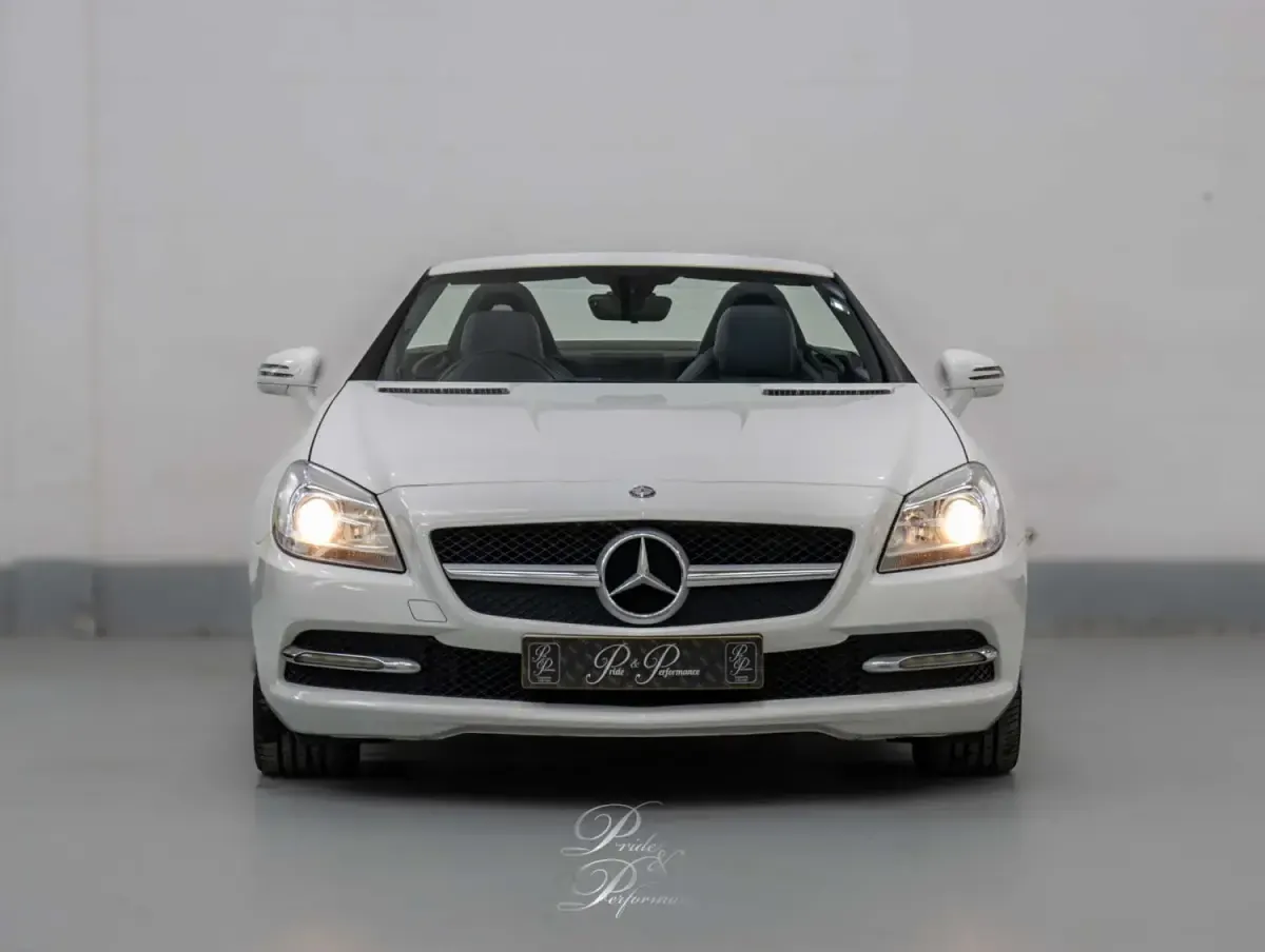 Begagnad Mercedes SLK250 2014 Vit Cab