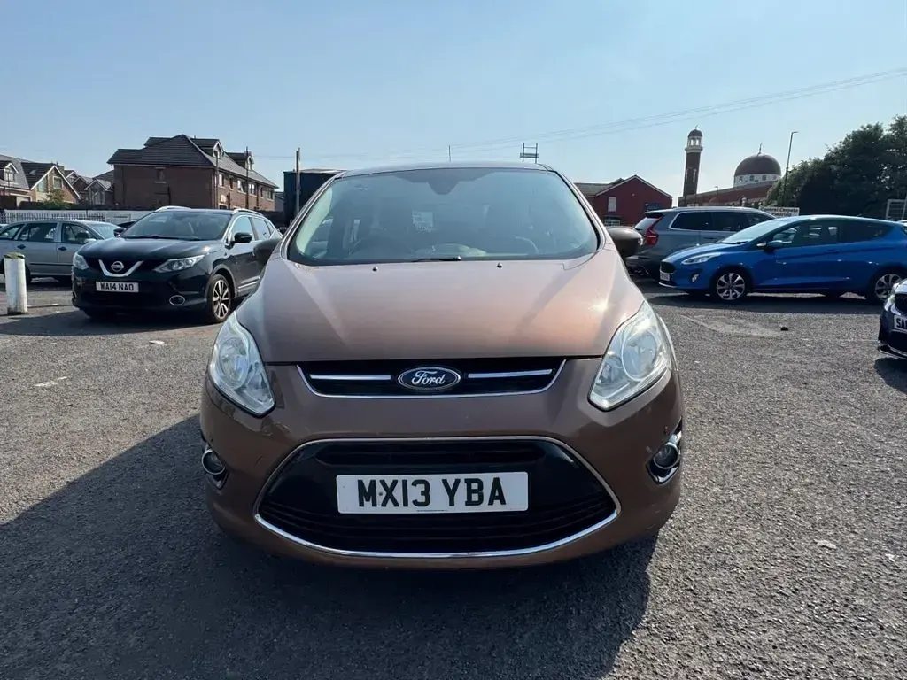 Used Ford C-MAX Titanium 115 HP (84 kW) 2013 Brown MPV