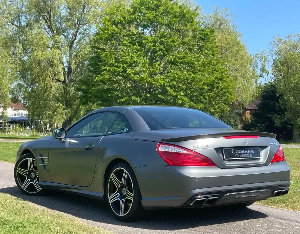 Used Mercedes SL63 AMG AMG 537 HP (394 kW) 2013 Grey Cabriolet