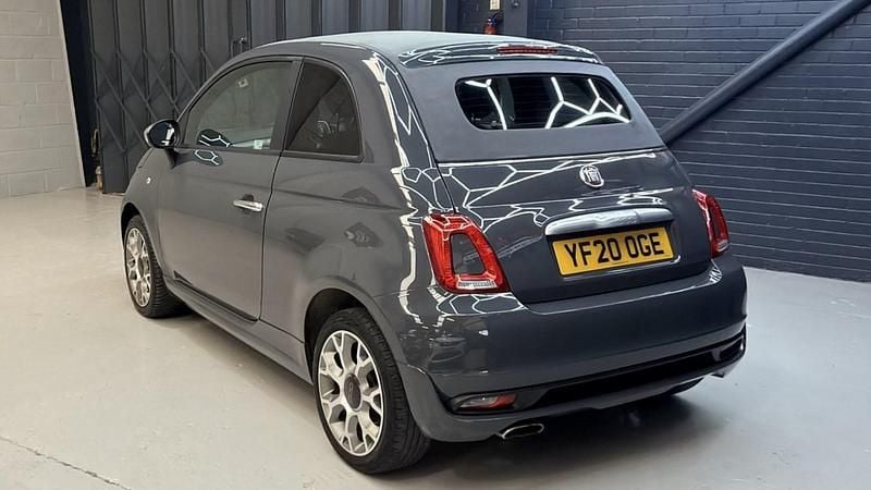 Used Fiat 500C Rockstar 69 HP (50 kW) 2020 Grey Cabriolet