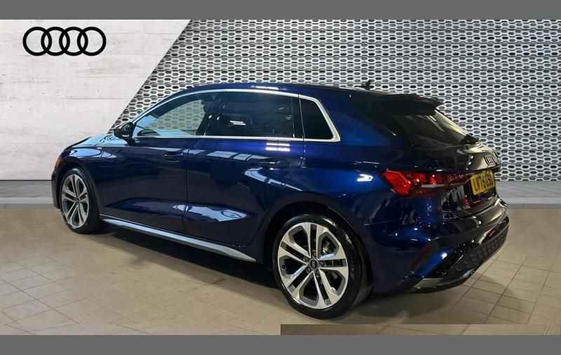 Used Audi A3 S-Line 147 HP (108 kW) 2025 Blue Hatchback