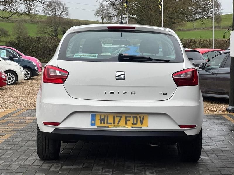Used Seat Ibiza SE Technology 90 HP (66 kW) 2017 White Hatchback