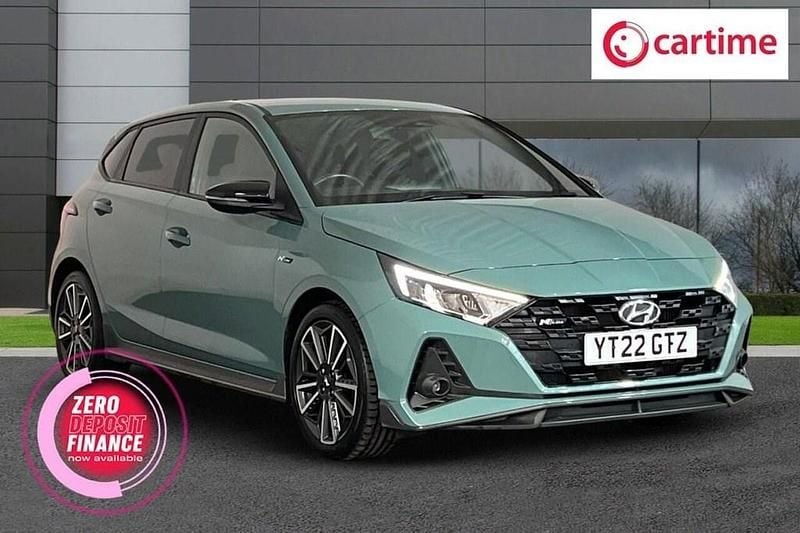 Green Used 2022 Hyundai i20 N Line Hatchback | £14,250 (Fair price) - Image 1/4