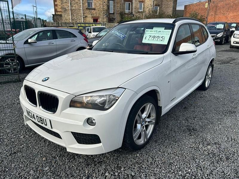 White Used 2014 BMW X1 M Sport SUV | £7,995 (A bit pricey) - Image 1/4