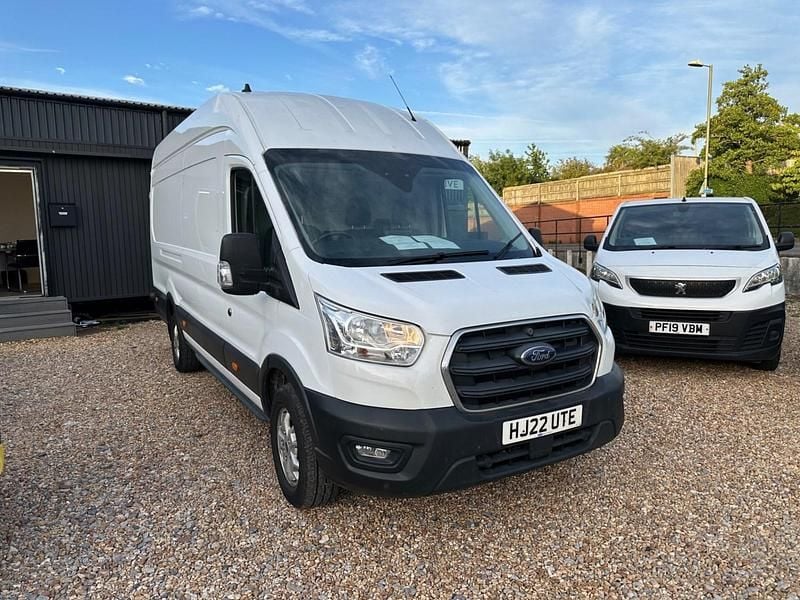 White Used 2022 Ford Transit Trend Van | £17,495 (Expensive) - Image 1/4