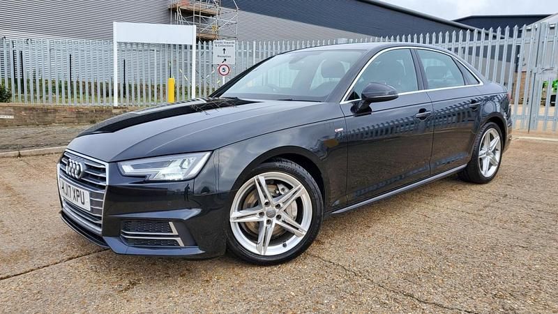 Black Used 2017 Audi A4 S-Line Sedan | £7,990 (Good price) - Image 1/4