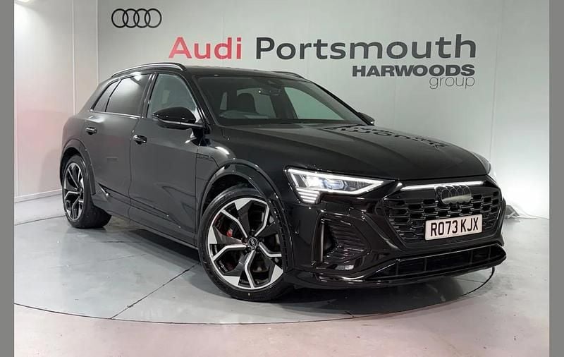 Black Used 2023 Audi SQ8 e-tron Black Edition SUV | £58,990 - Image 1/4