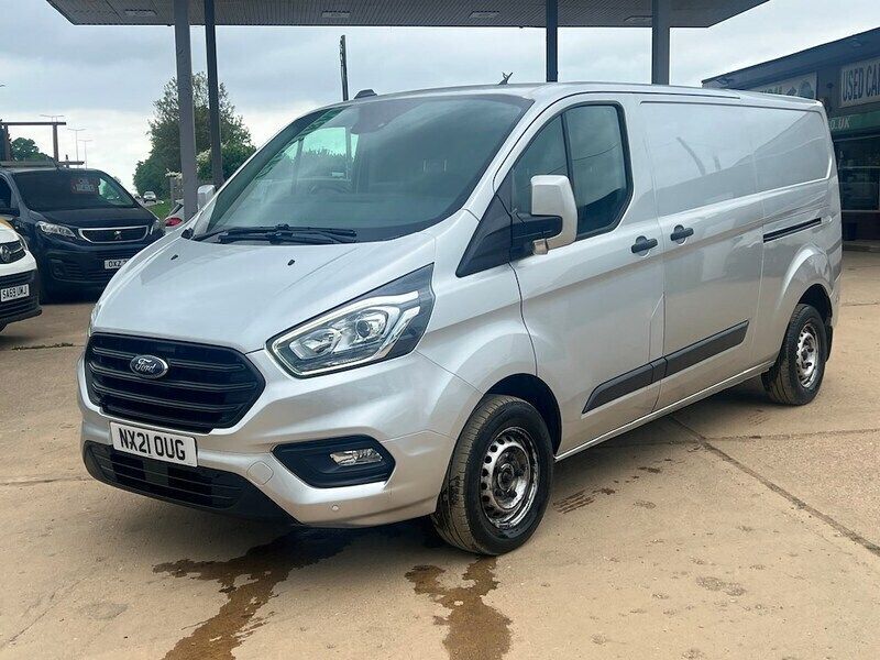 Silver Used 2021 Ford Transit Custom Trend Van | £9,950 (Super price) - Image 1/4
