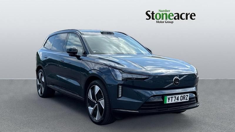 Blue New 2024 Volvo EX90 Performance SUV | £78,500 - Image 1/3