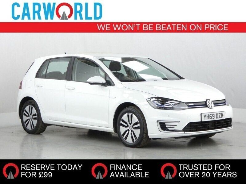 White Used 2019 VW e-Golf Hatchback | £8,990 (Fair price) - Image 1/3