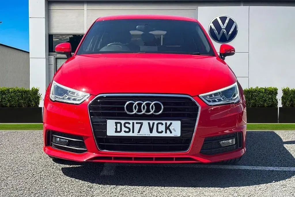Used Audi A1 S-Line 150 HP (110 kW) 2017 Red Hatchback