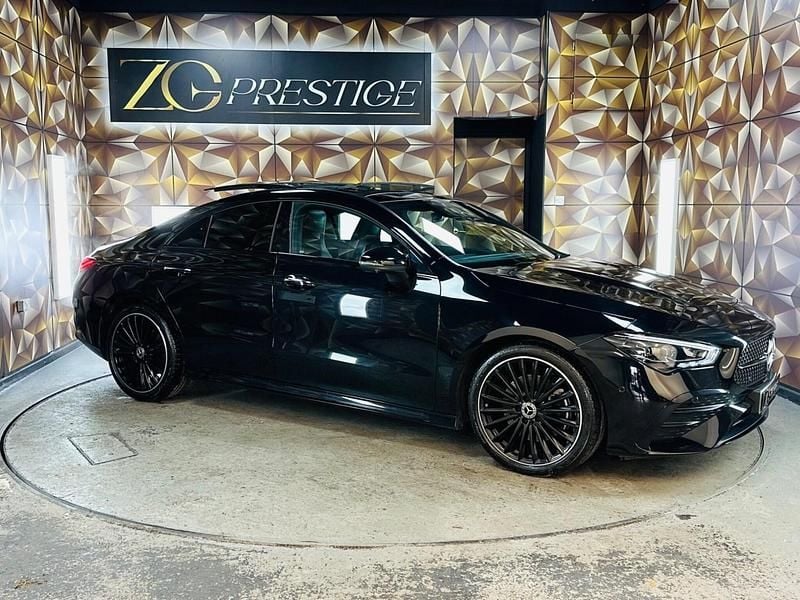 Black Used 2023 Mercedes 220 AMG Line Premium Plus Coupe | £27,495 (Fair price) - Image 1/3