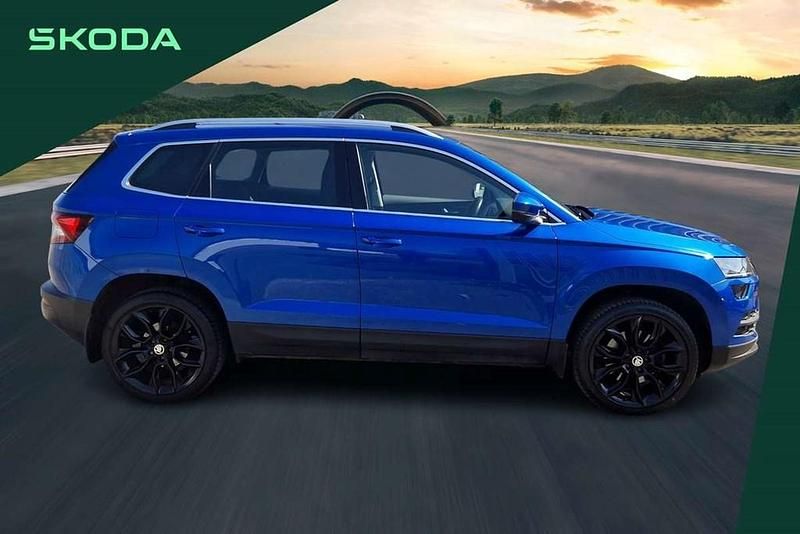 Used Skoda Karoq SE L 108 HP (79 kW) 2021 Blue SUV
