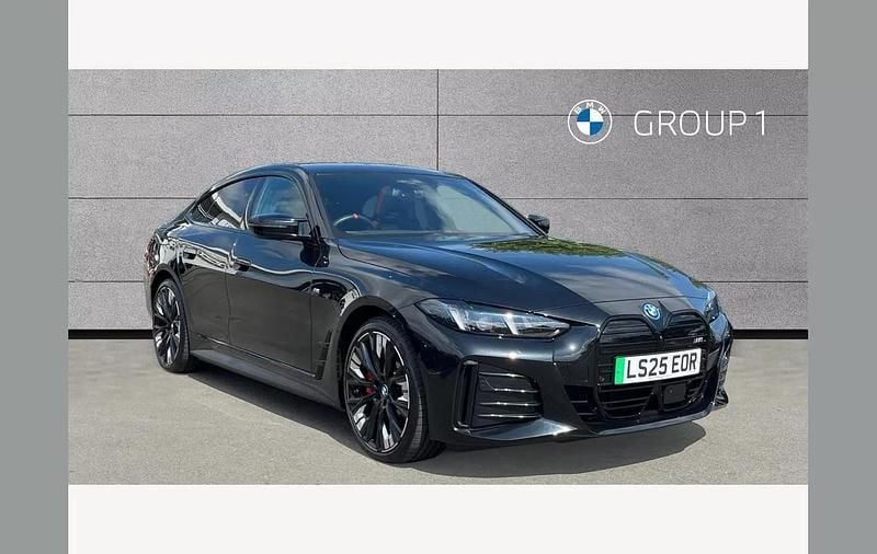 Black New 2025 BMW i4 Shadowline Sedan | £58,990 - Image 1/4