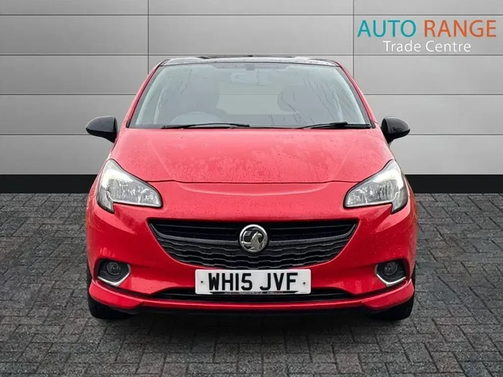 Used Vauxhall Corsa Edition 115 HP (84 kW) 2015 Red Hatchback
