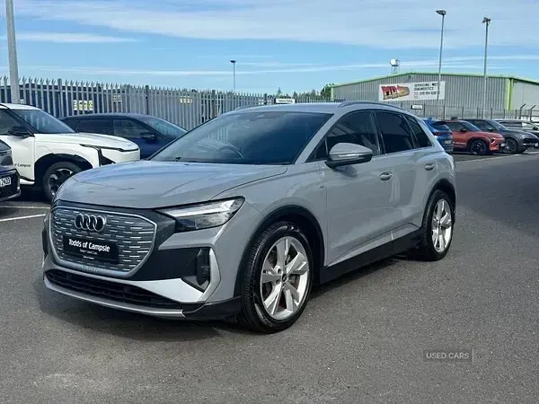 Used Audi Q4 e-tron S-Line 150 kW (204 HP) 2021 Grey SUV