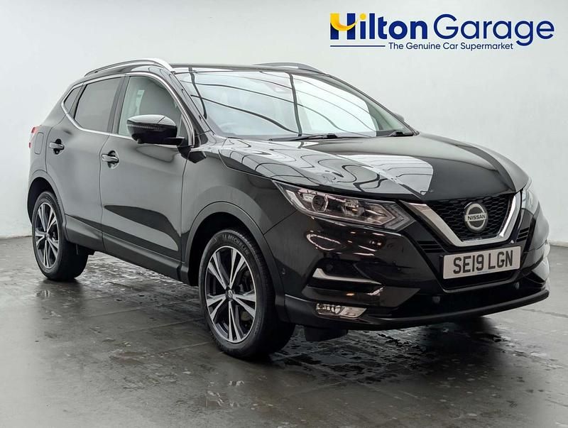 Used Nissan Qashqai N-Connecta 140 HP (102 kW) 2019 Black SUV