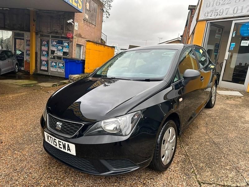 Gebraucht Seat Ibiza 2015 Schwarz Kleinwagen