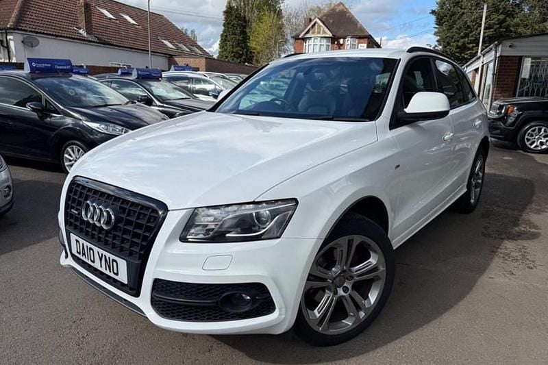 Used Audi Q5 S-Line 170 HP (125 kW) 2010 White SUV