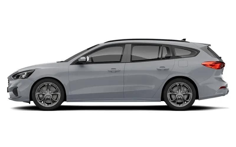 Begagnad Ford Focus Titanium 120 HK (88 kW) 2020 Grå Halvkombi