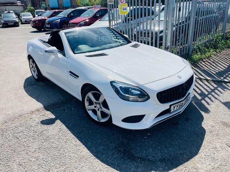 White Used 2016 Mercedes SLC200 Cabriolet | £7,499 - Image 1/4