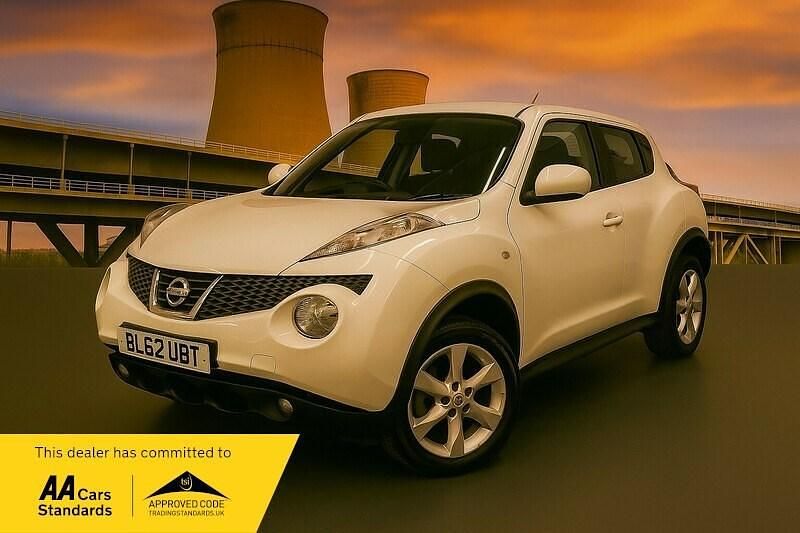 White Used 2013 Nissan Juke Acenta SUV | £2,990 (Super price) - Image 1/3