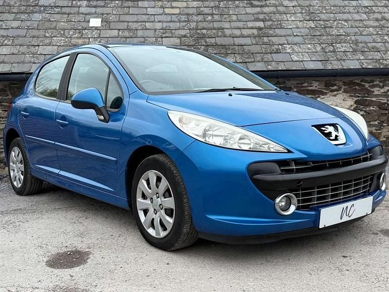 Begagnad Peugeot 207 2008 Blå Halvkombi