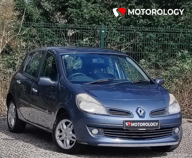 Used Renault Clio II Dynamique 98 HP (72 kW) 2006 Blue Hatchback