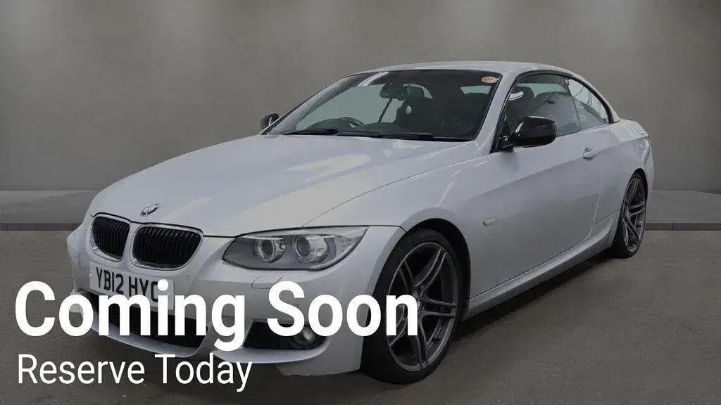 Used BMW 320 Cabriolet Sport Line 184 HP (135 kW) 2012 Silver Cabriolet