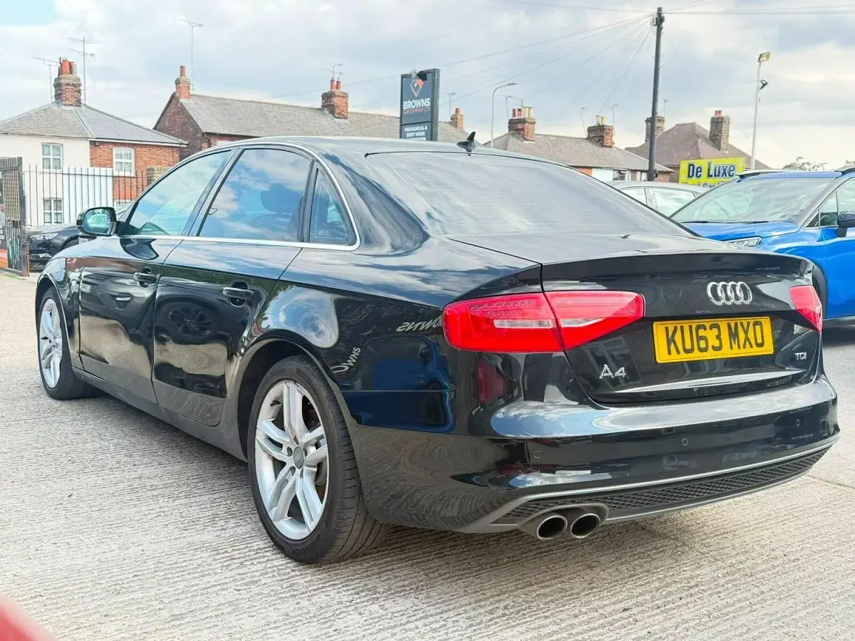 Used Audi A4 S-Line 2013 Black Sedan
