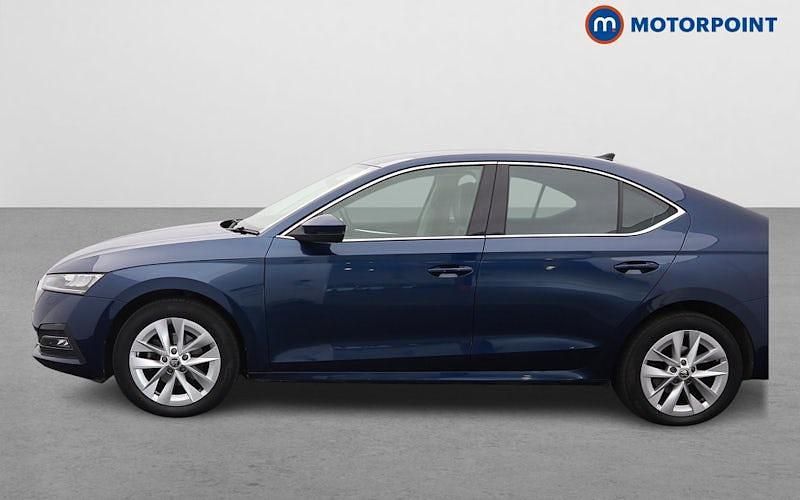 Used Skoda Octavia SE L 150 HP (110 kW) 2023 Blue Hatchback