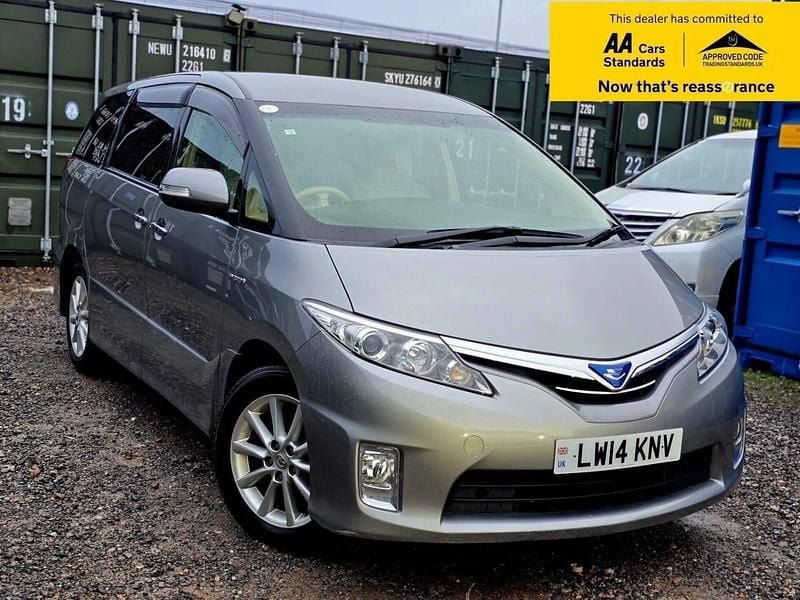 Used Toyota Estima Hybrid 2014 Grey MPV