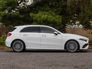 Used Mercedes A200 AMG Line Premium Plus 163 HP (119 kW) 2023 White Hatchback