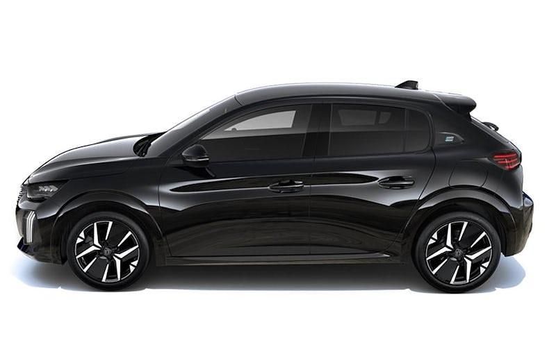Neu Peugeot e-208 GT 114 kW (156 PS) 2025 Schwarz Kleinwagen
