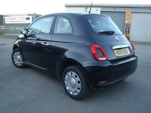 Used Fiat 500 Pop 69 HP (50 kW) 2018 Black Hatchback