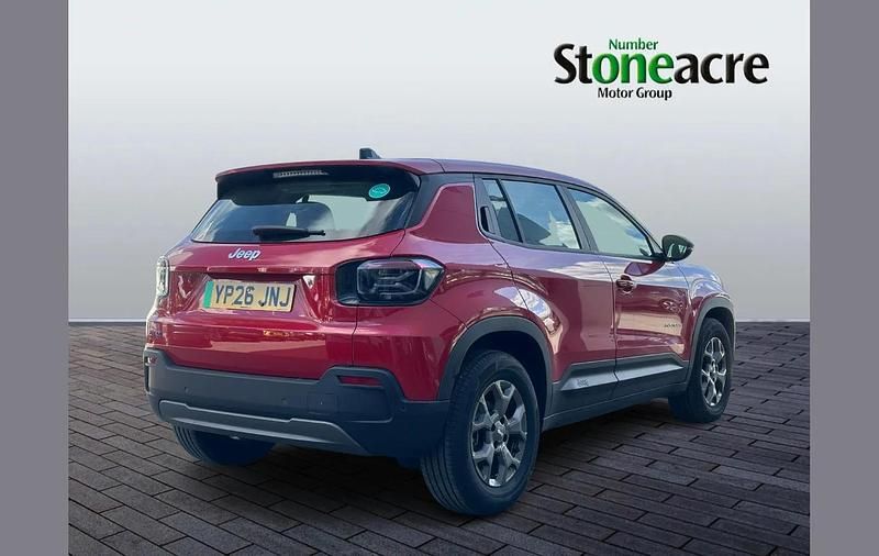 Ny Jeep Avenger EV Longitude 114 kW (156 HK) 2026 Röd SUV