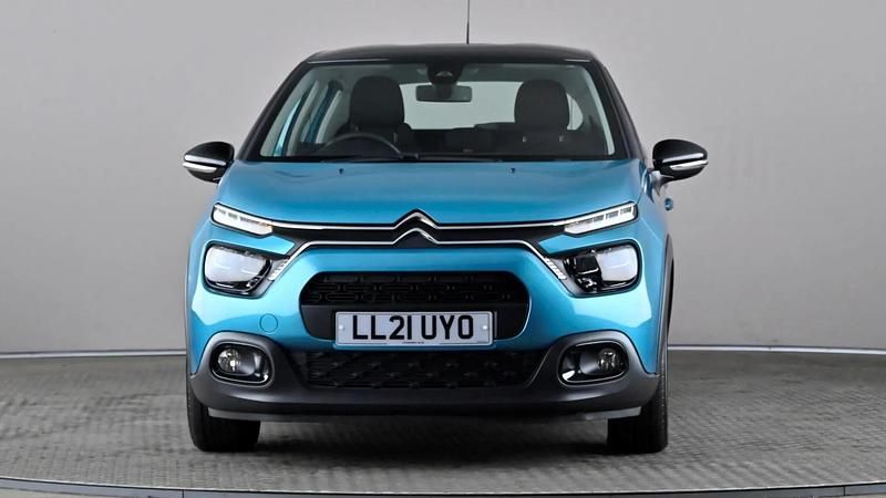 Used Citroën C3 PureTech 83 HP (61 kW) 2021 Blue Hatchback