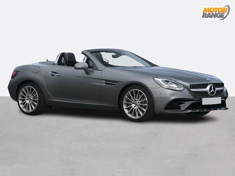 White Used 2017 Mercedes SLC200 AMG line Cabriolet | £13,395 (Fair price) - Image 1/1